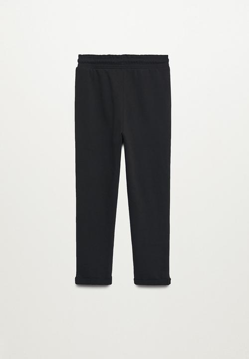 MANGO - Trousers viena - black