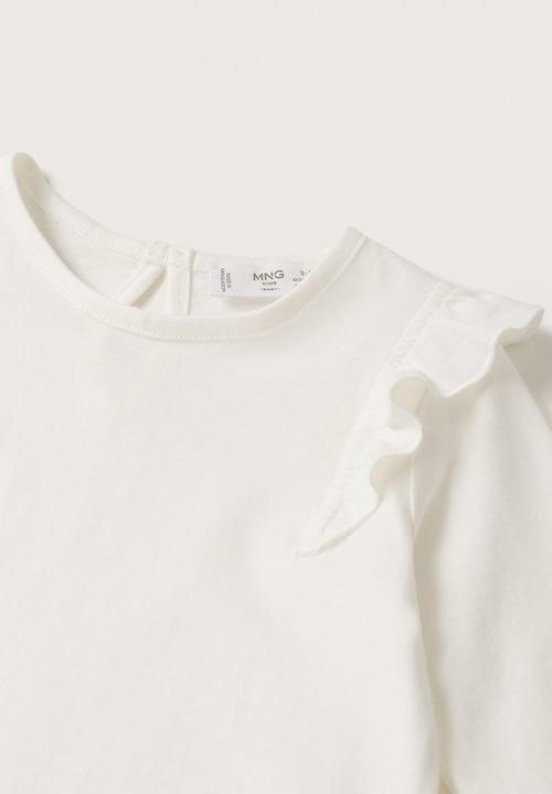 MANGO - T-shirt italy - natural
