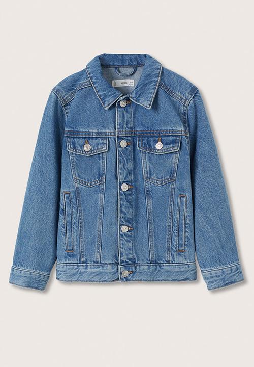 MANGO - Jacket john - blue
