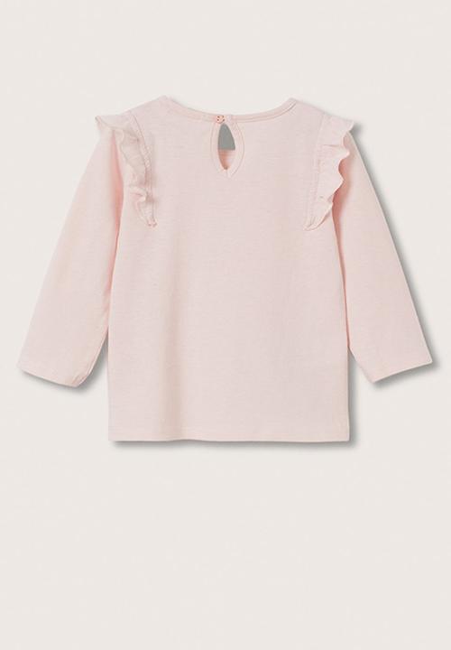 MANGO - T-shirt italy - pink