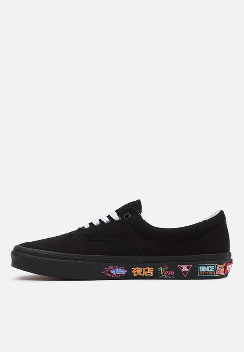 Vans - Era - (vans market) black/neon