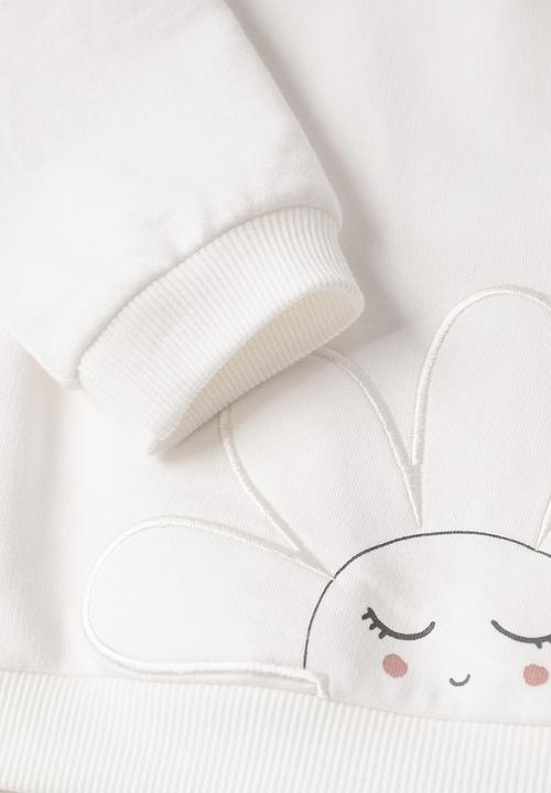 MANGO - Sweatshirt alice - white