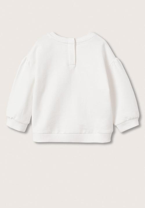 MANGO - Sweatshirt alice - white