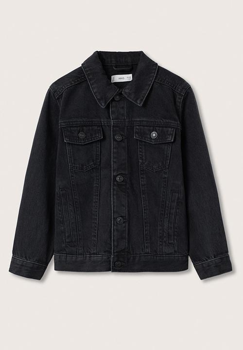 MANGO - Jacket john - black 