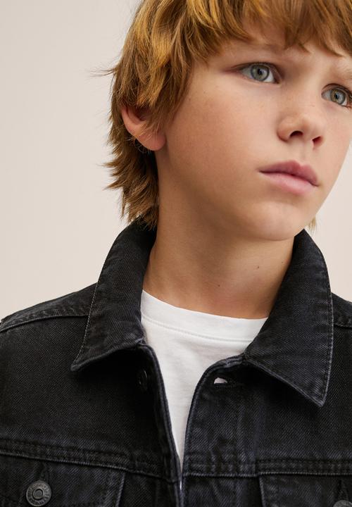 MANGO - Jacket john - black 
