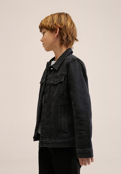 MANGO - Jacket john - black 