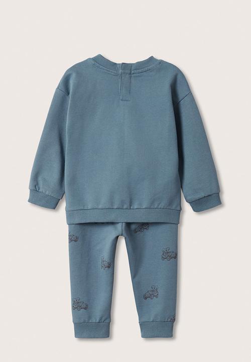 MANGO - Tracksuit sweetpa - medium blue