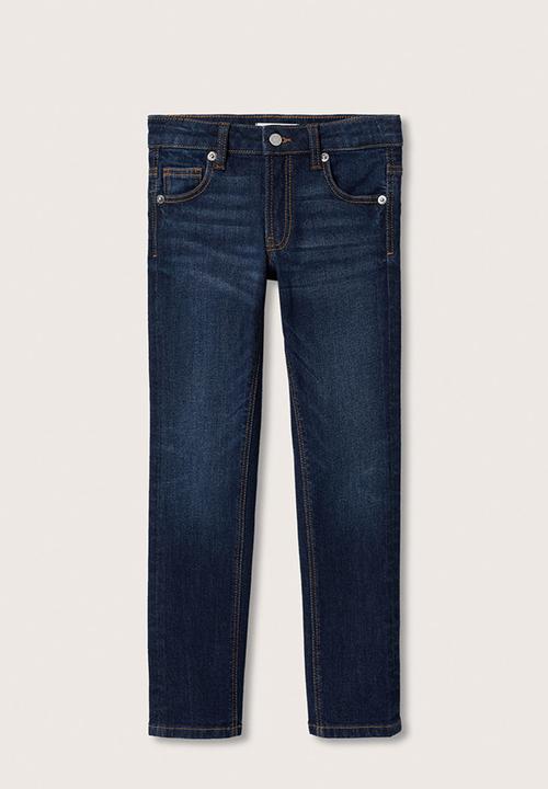 MANGO - Jeans regular - dark blue 