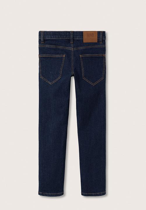 MANGO - Jeans regular - dark blue 