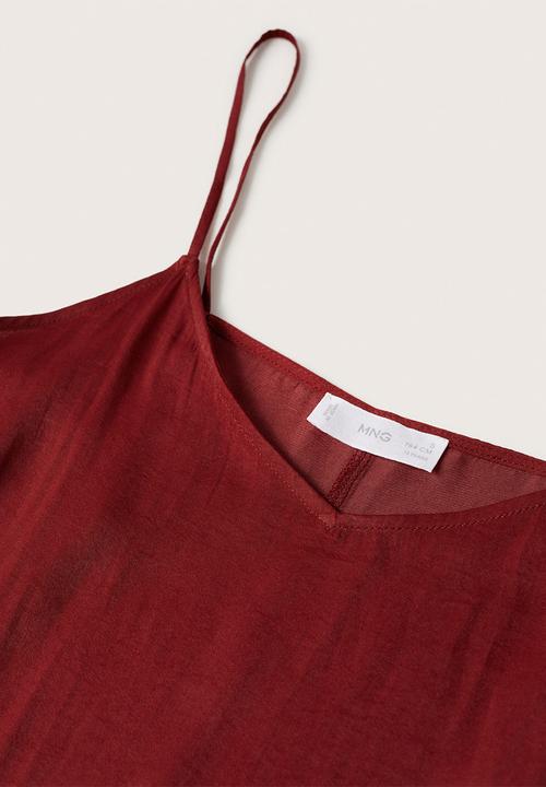 MANGO - Dress rojo - red