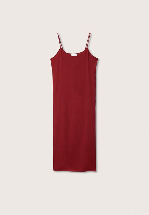 MANGO - Dress rojo - red