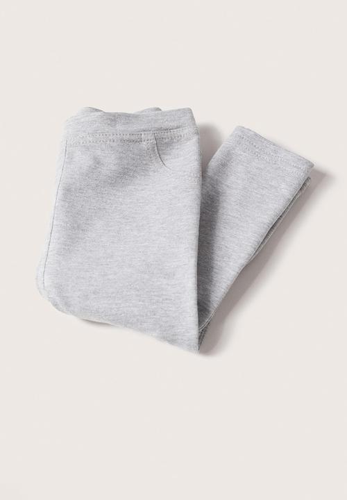 MANGO - Leggings terry - grey