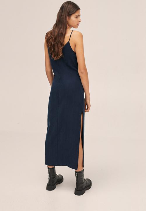 MANGO - Dress azul - navy
