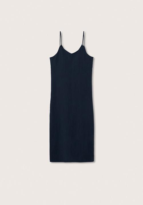 MANGO - Dress azul - navy