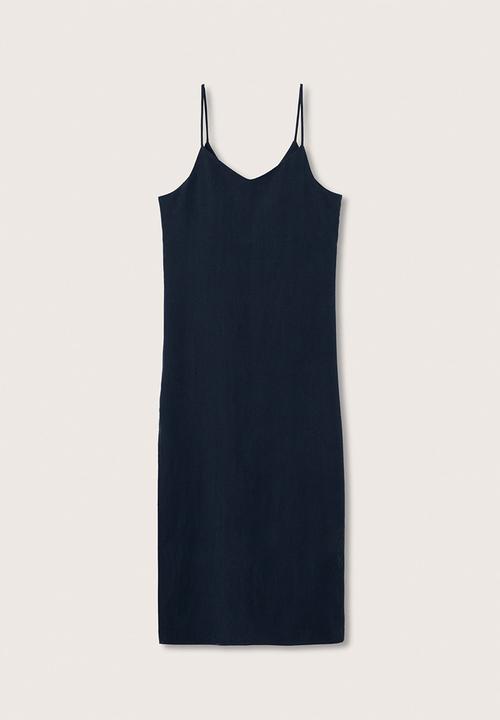 MANGO - Dress azul - navy