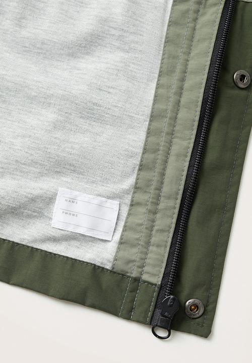 MANGO - Anorak okla - khaki