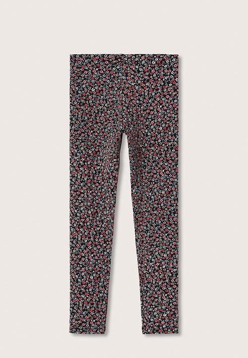 MANGO - Leggings eliop2 - black floral