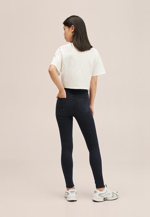 MANGO - Jeans skinny - black