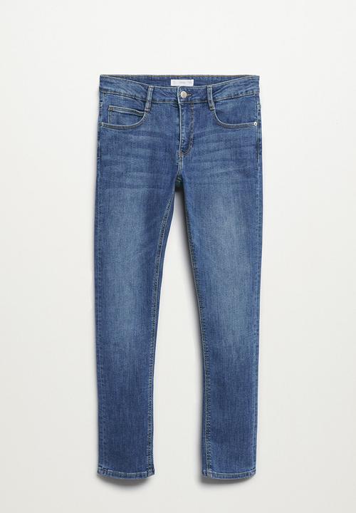 MANGO - Jeans skinny - blue