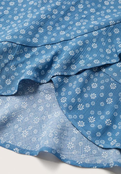 MANGO - Dress sunset - blue