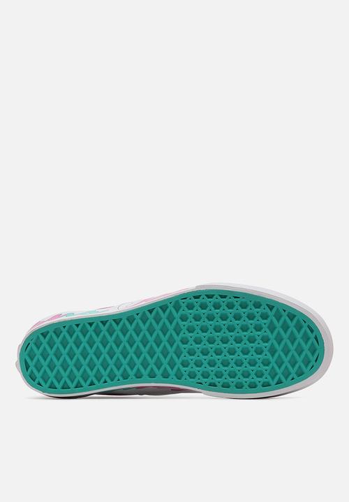Vans - Classic Slip-On platform - (spring fade) white/true white