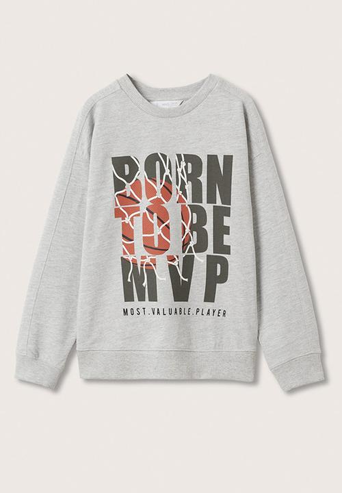 MANGO - Sweatshirt mvp - grey