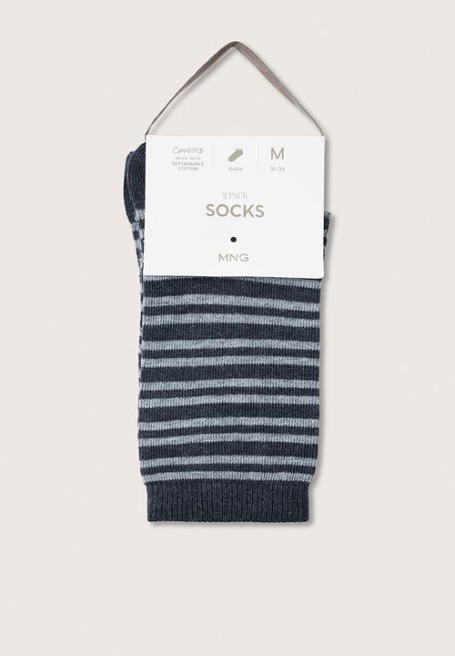 MANGO - Socks dogs - grey