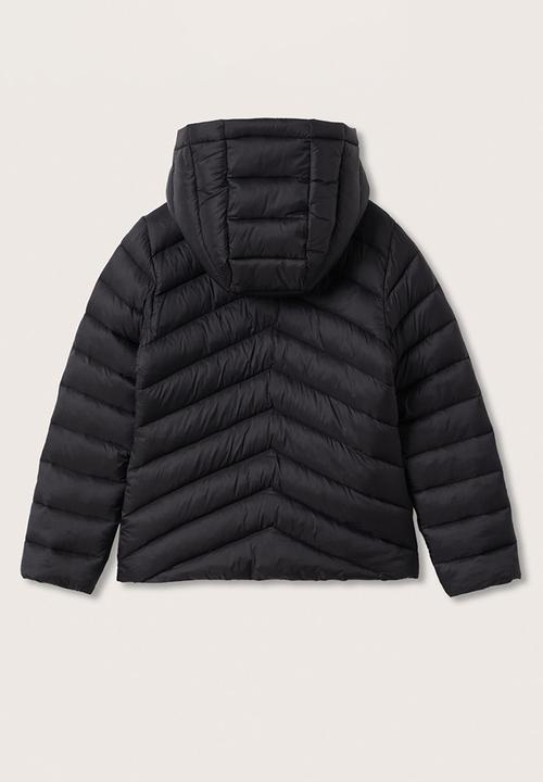 MANGO - Anorak light 2 - black