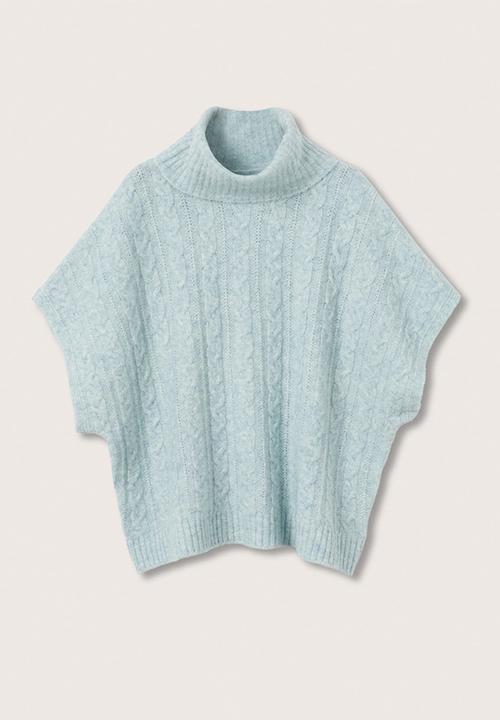 MANGO - Waistcoat unico - blue
