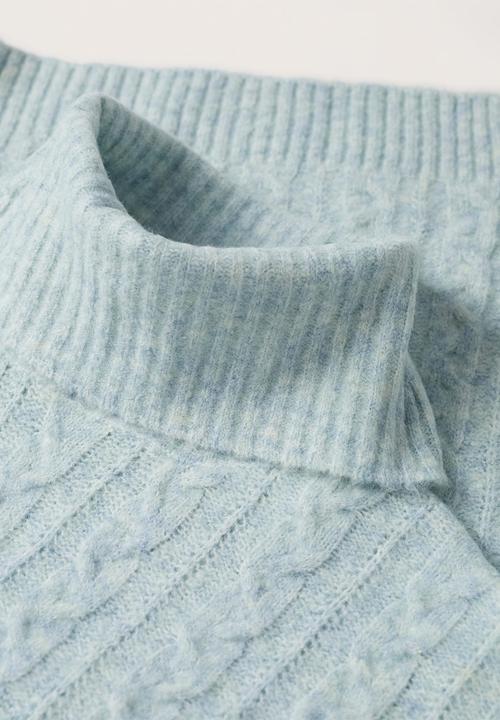 MANGO - Waistcoat unico - blue