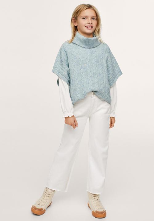 MANGO - Waistcoat unico - blue