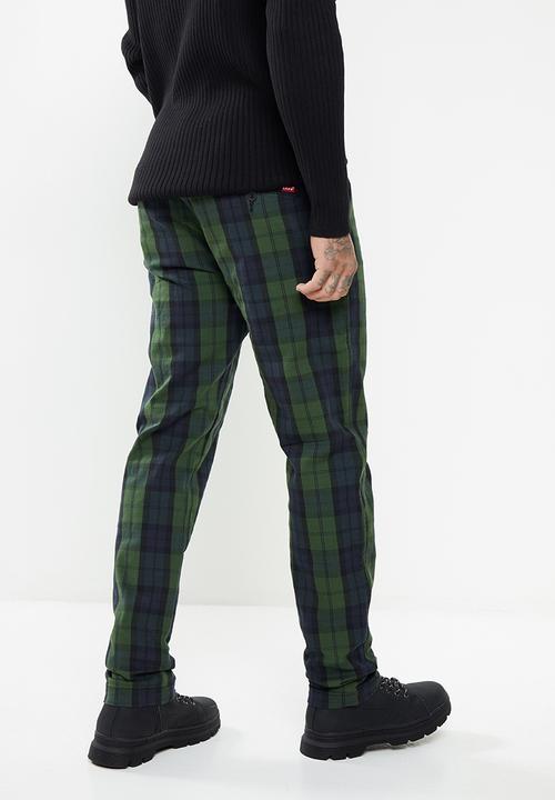 Levi’s® - Chino standard taper - fig  plaid mountain view