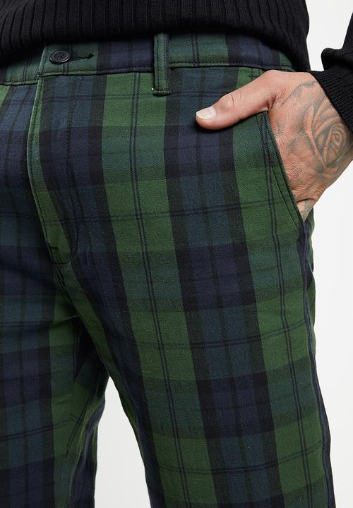 Levi’s® - Chino standard taper - fig  plaid mountain view