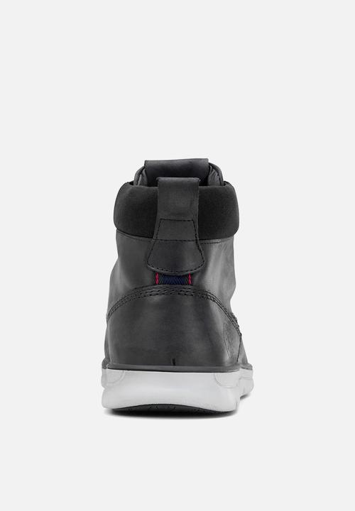 Jack & Jones - Tubar leather boot - anthracite