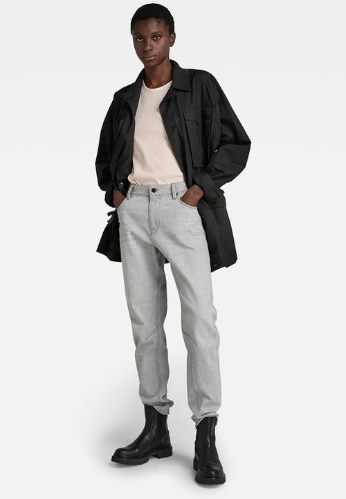 G-STAR - Arc 3d boyfriend - sun faded grey limestone