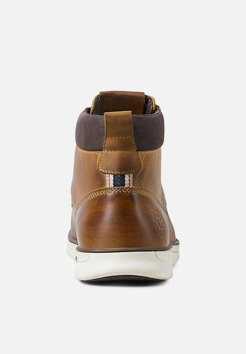 Jack & Jones - Tubar leather boot - honey