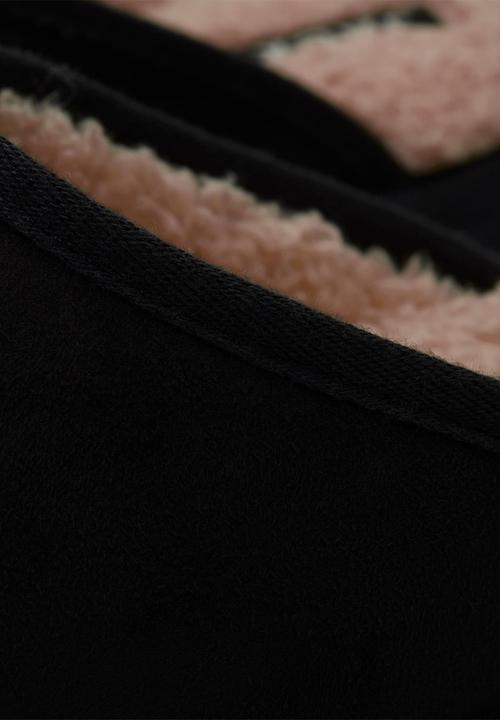 Jack & Jones - Dudley microfiber slipper - black