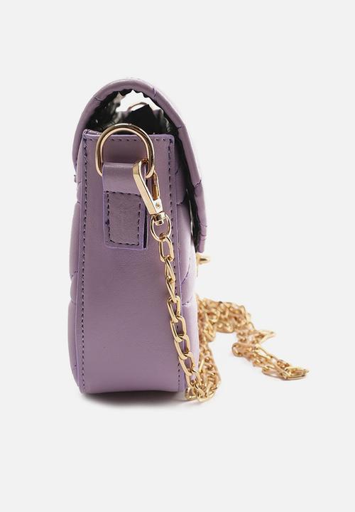 Trendyol - Quilted x-body - lilac