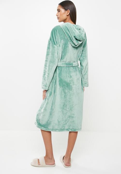 Superbalist - Cosy robe - sage