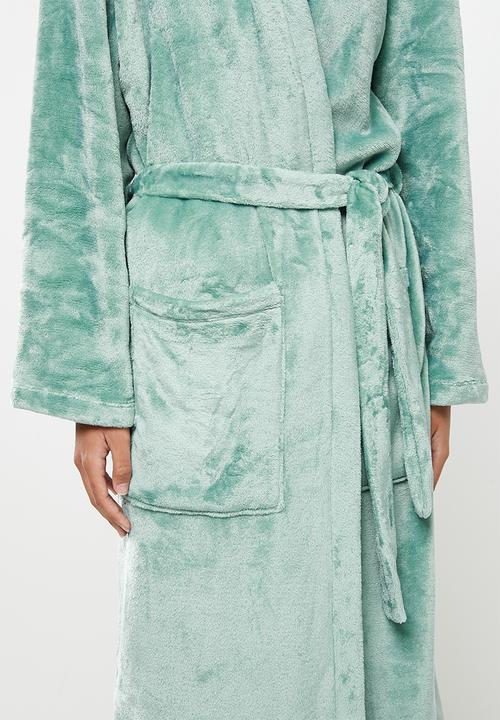 Superbalist - Cosy robe - sage