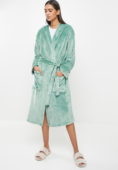 Superbalist - Cosy robe - sage