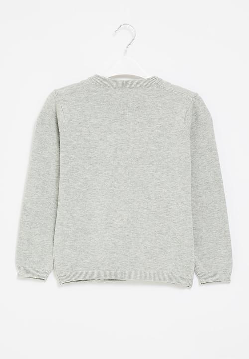 Pop Candy - Girls cardigan - grey