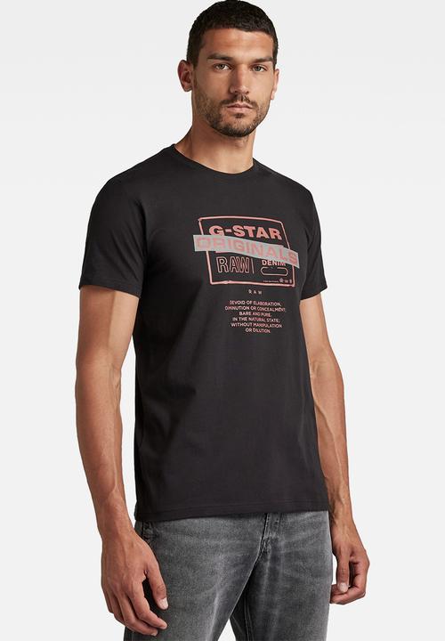 G-STAR - Originals logo r t - dark black