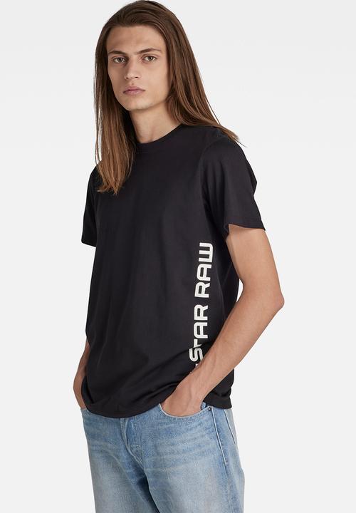 G-STAR - Side logo r t - dark black