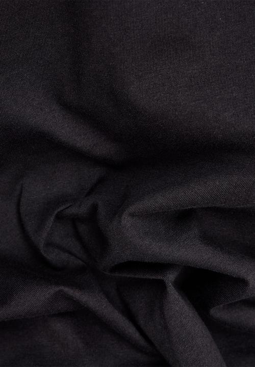 G-STAR - Side logo r t - dark black