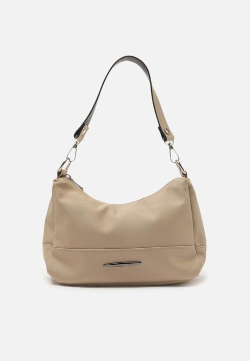 Trendyol - Minimal nylon feel shoulder bag - beige