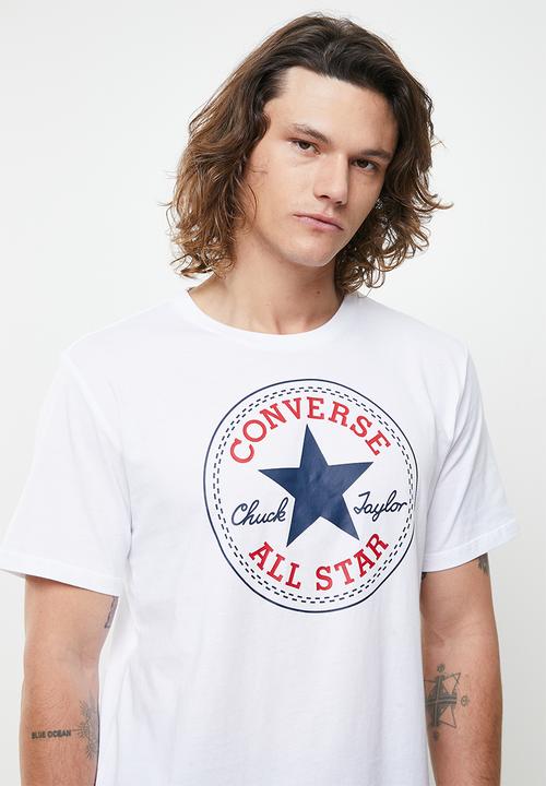 Converse - Converse chuck patch tee - white