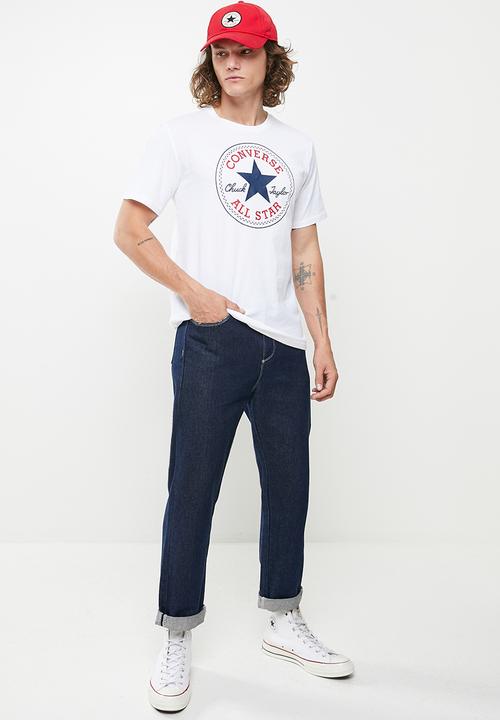 Converse - Converse chuck patch tee - white