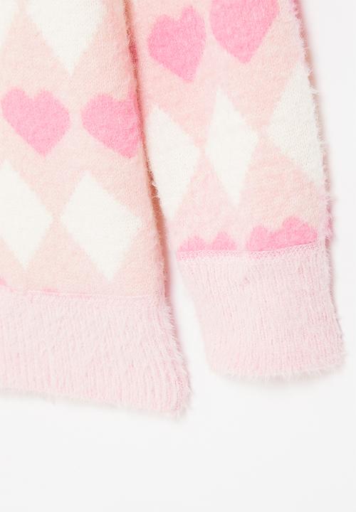 Rebel Republic - Girls diamond jersey - pink