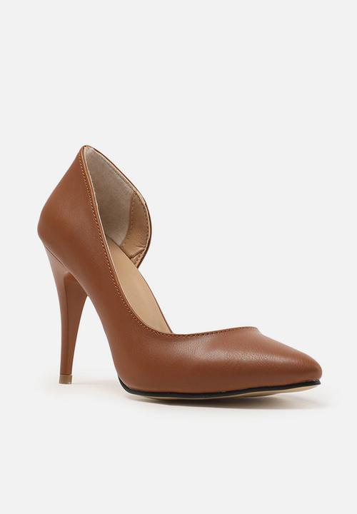 Trendyol - Classic stiletto court heel - tobacco